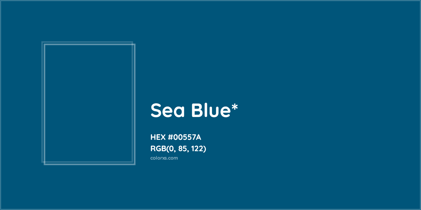 HEX #00557A Color Name, Color Code, Palettes, Similar Paints, Images