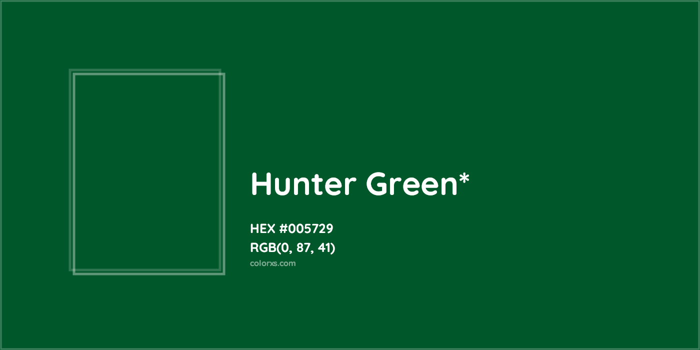 HEX #005729 Color Name, Color Code, Palettes, Similar Paints, Images