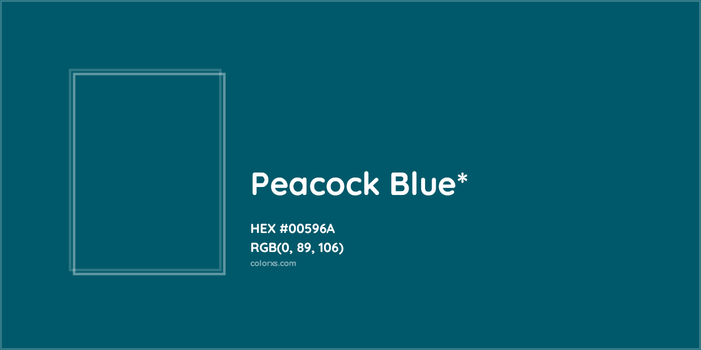 HEX #00596A Color Name, Color Code, Palettes, Similar Paints, Images