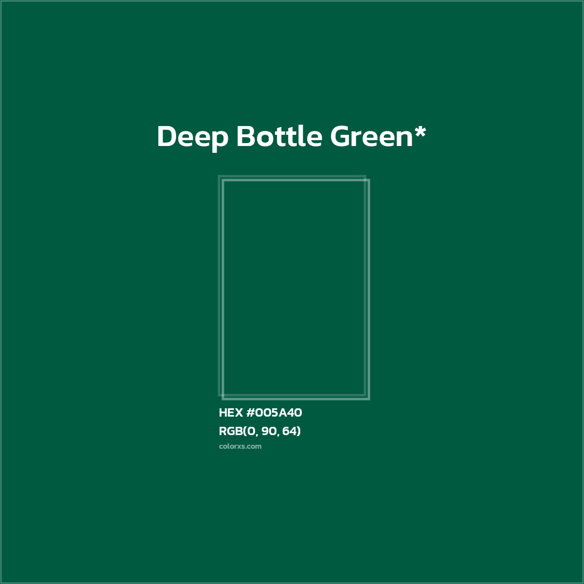 HEX #005A40 Color Name, Color Code, Palettes, Similar Paints, Images