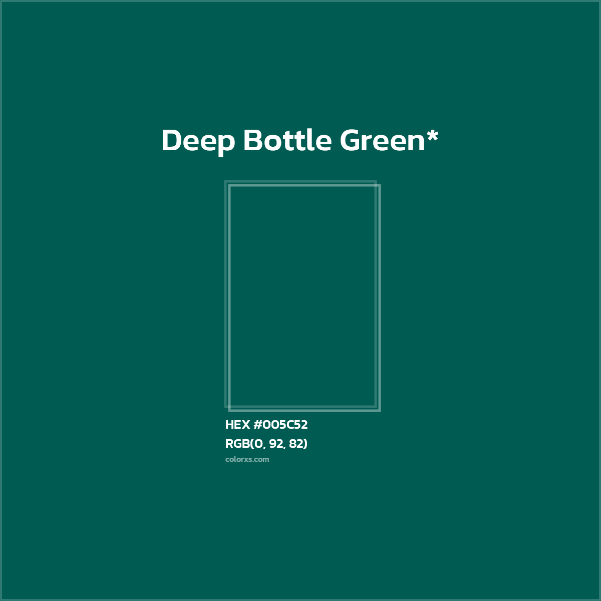 HEX #005C52 Color Name, Color Code, Palettes, Similar Paints, Images