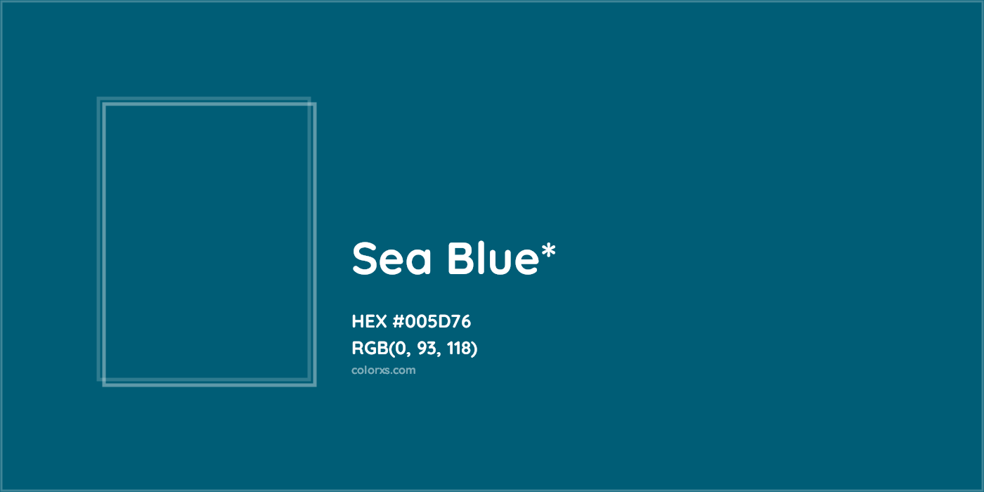 HEX #005D76 Color Name, Color Code, Palettes, Similar Paints, Images