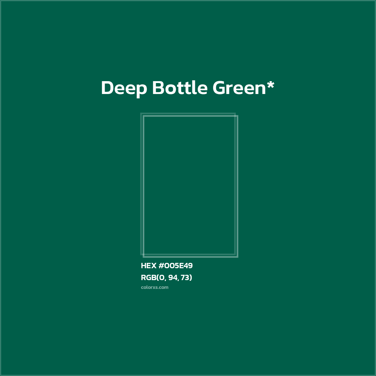 HEX #005E49 Color Name, Color Code, Palettes, Similar Paints, Images