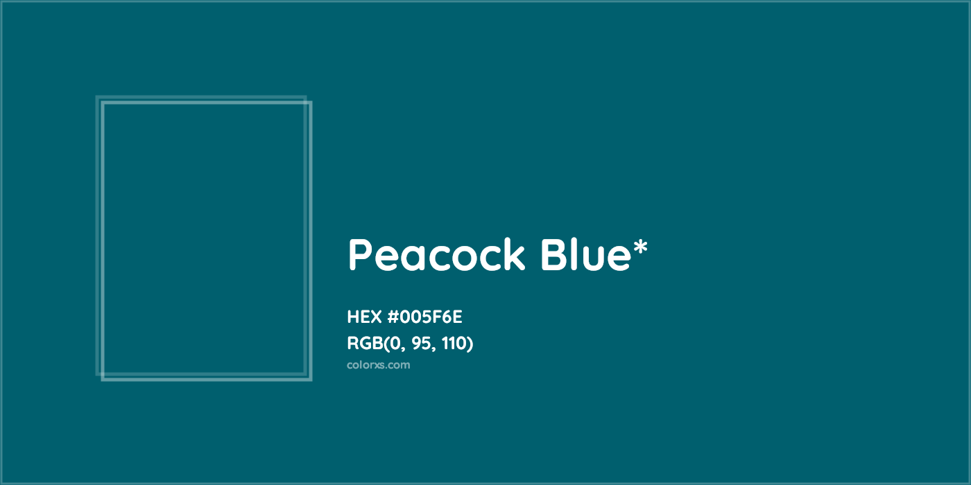 HEX #005F6E Color Name, Color Code, Palettes, Similar Paints, Images