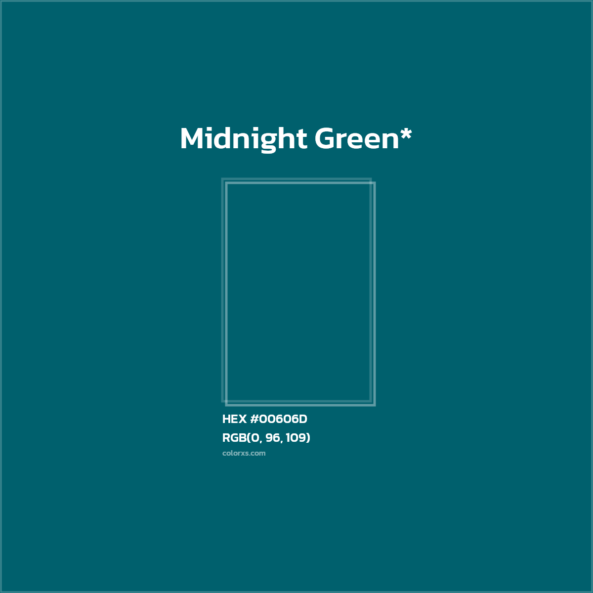 HEX #00606D Color Name, Color Code, Palettes, Similar Paints, Images