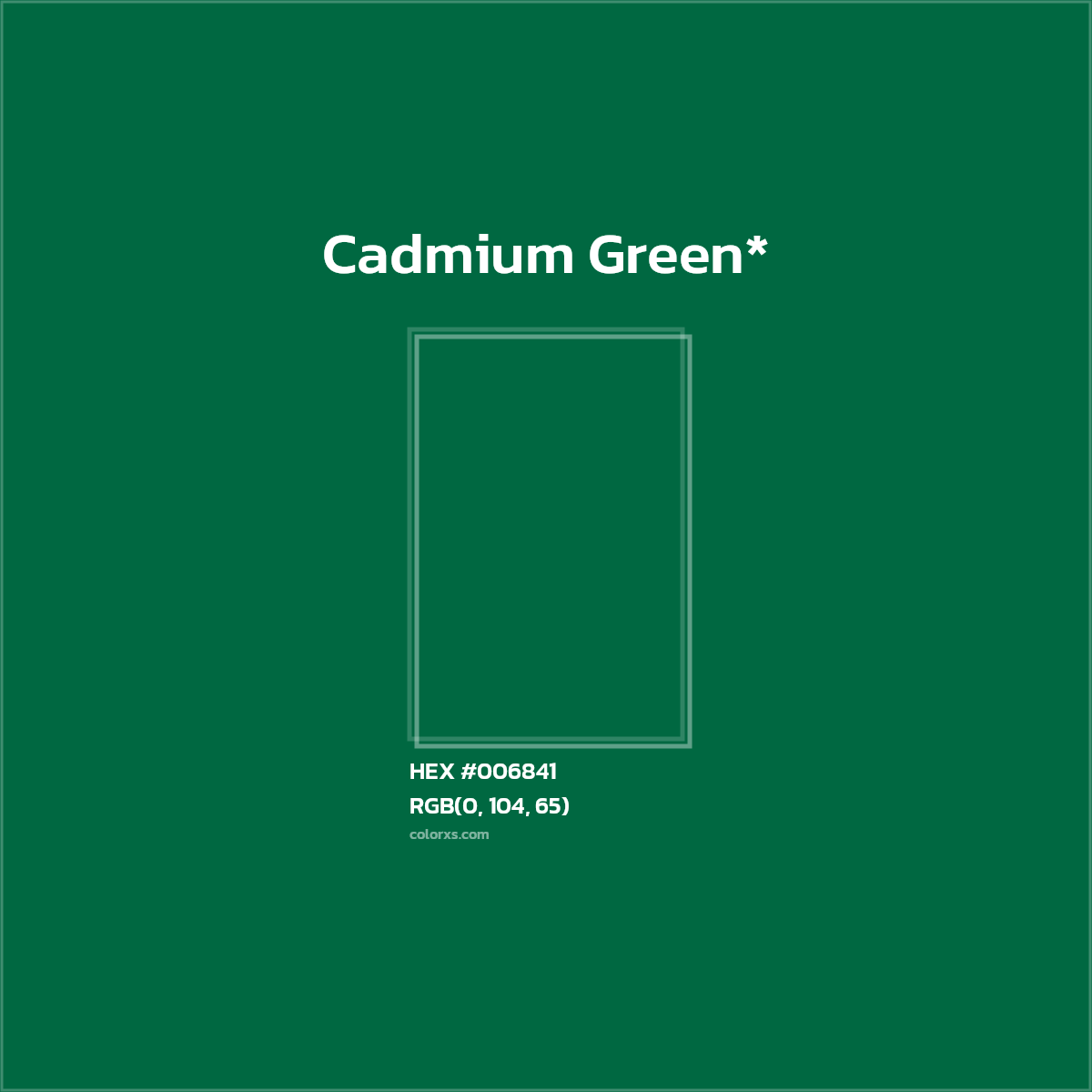 HEX #006841 Color Name, Color Code, Palettes, Similar Paints, Images