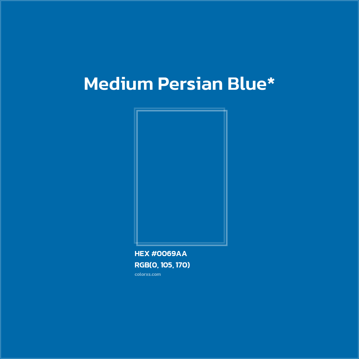 HEX #0069AA Color Name, Color Code, Palettes, Similar Paints, Images