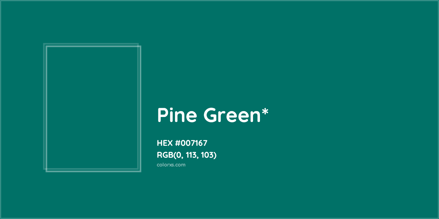HEX #007167 Color Name, Color Code, Palettes, Similar Paints, Images