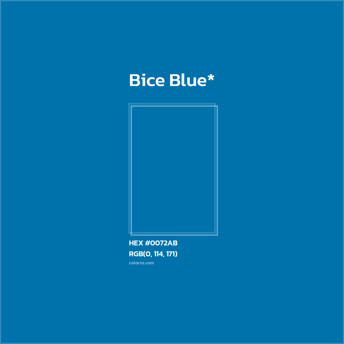 HEX #0072AB Color Name, Color Code, Palettes, Similar Paints, Images