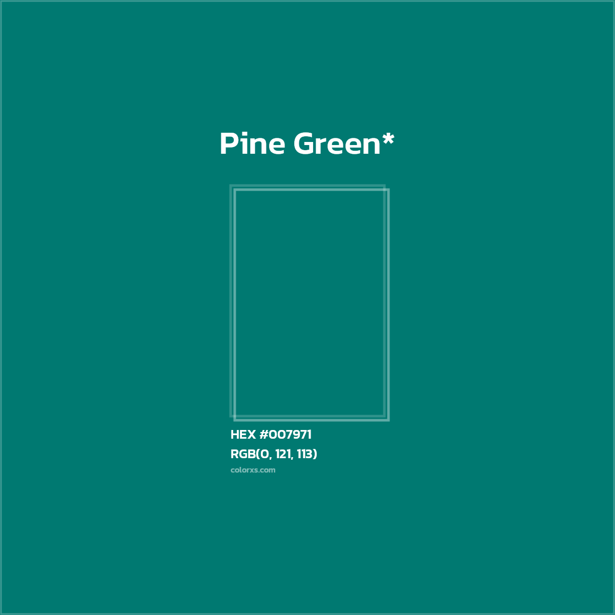 HEX #007971 Color Name, Color Code, Palettes, Similar Paints, Images