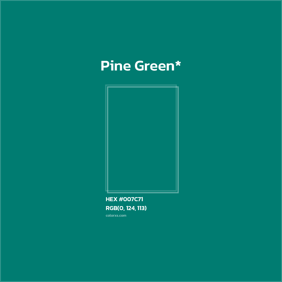 HEX #007C71 Color Name, Color Code, Palettes, Similar Paints, Images