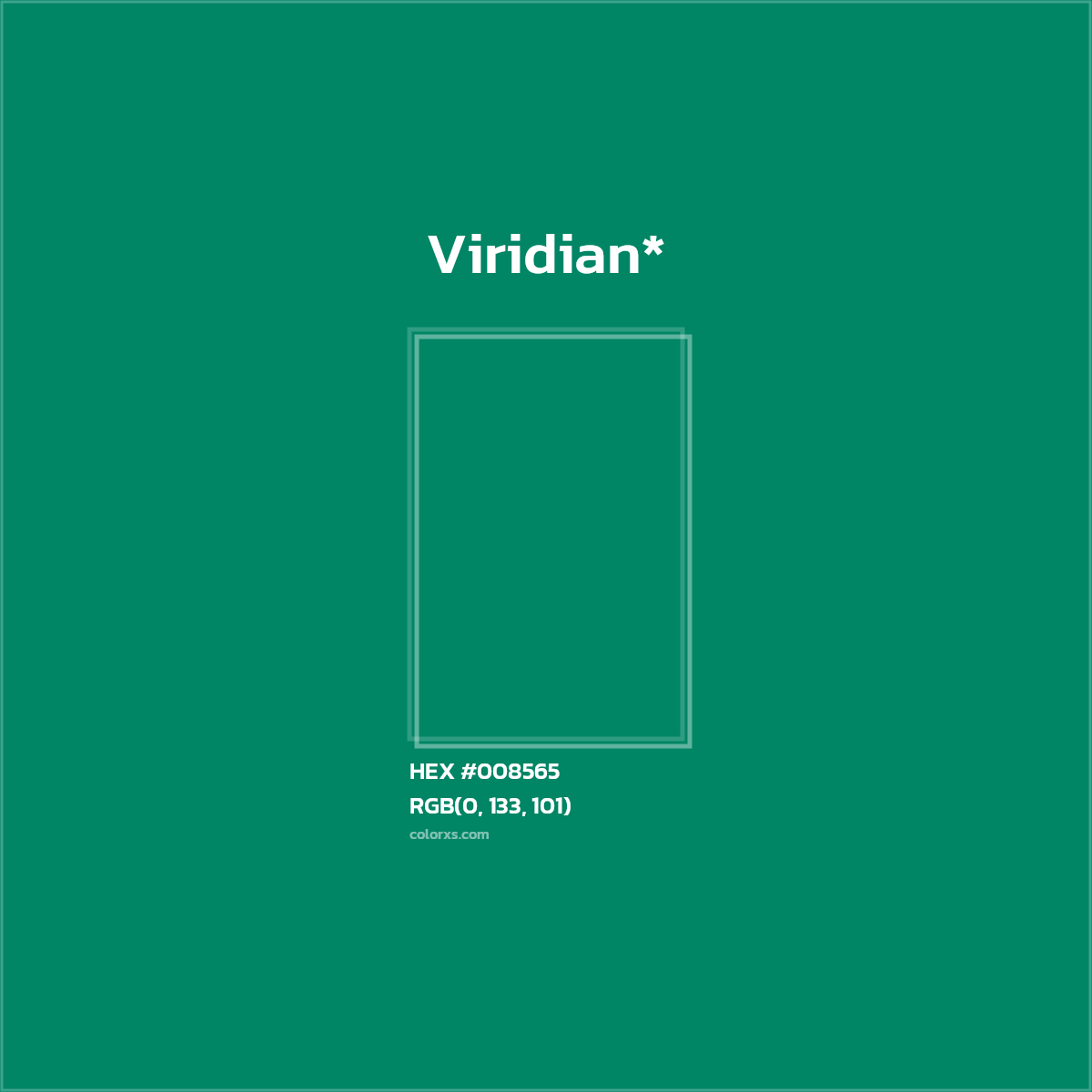 HEX #008565 Color Name, Color Code, Palettes, Similar Paints, Images