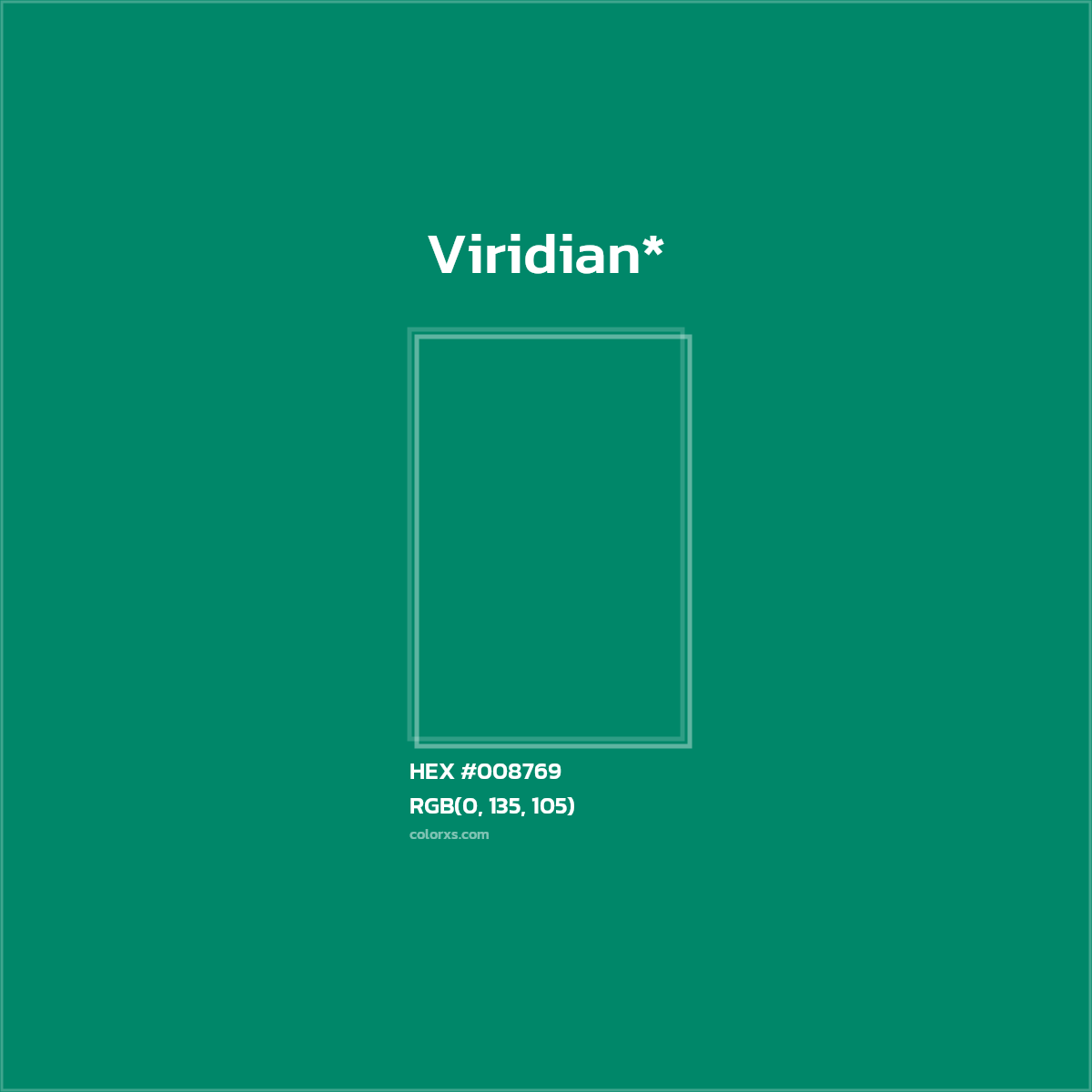 HEX #008769 Color Name, Color Code, Palettes, Similar Paints, Images