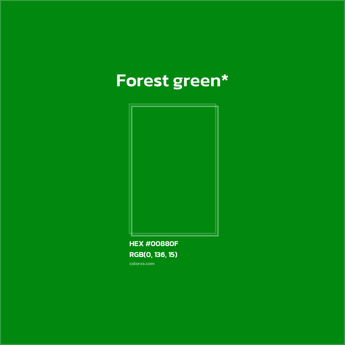 HEX #00880F Color Name, Color Code, Palettes, Similar Paints, Images