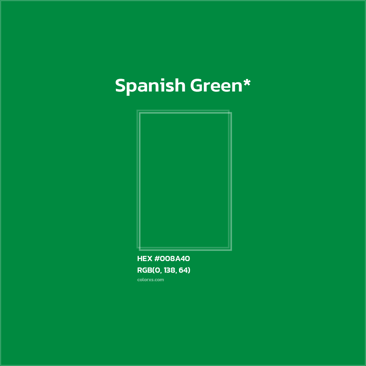 HEX #008A40 Color Name, Color Code, Palettes, Similar Paints, Images