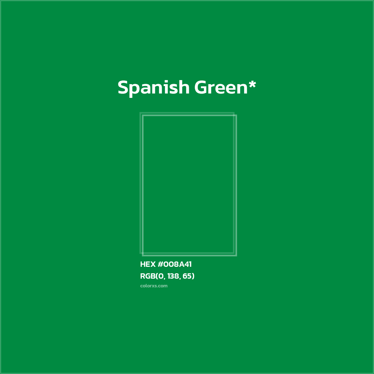 HEX #008A41 Color Name, Color Code, Palettes, Similar Paints, Images