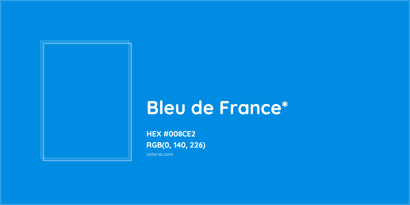 HEX #008CE2 Color Name, Color Code, Palettes, Similar Paints, Images