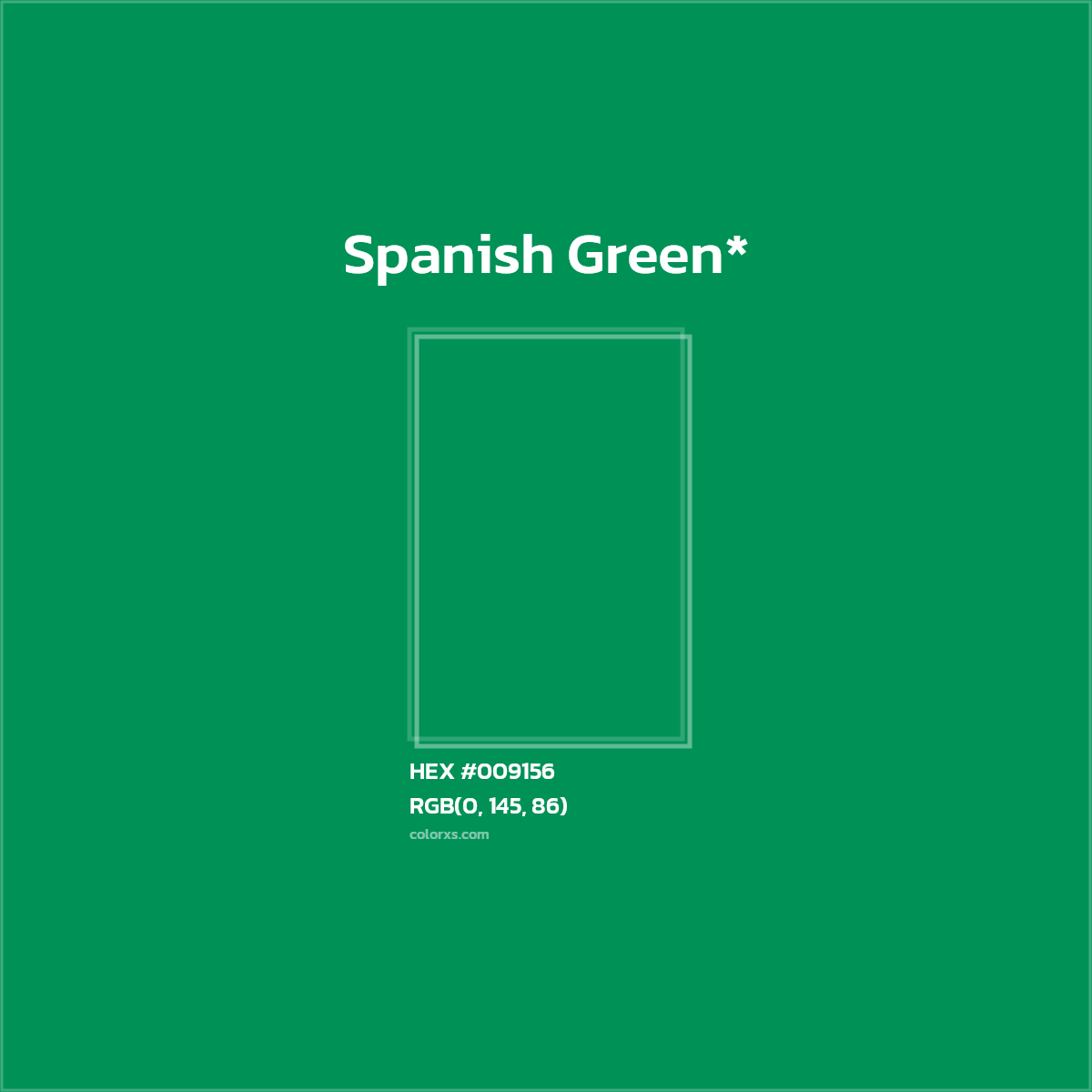 HEX #009156 Color Name, Color Code, Palettes, Similar Paints, Images