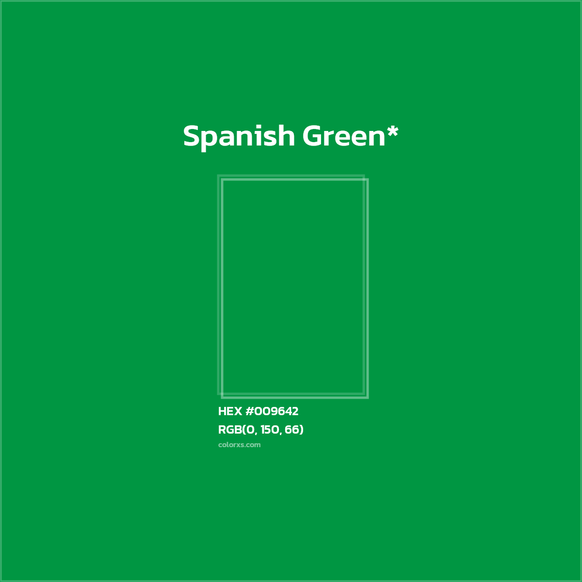 HEX #009642 Color Name, Color Code, Palettes, Similar Paints, Images