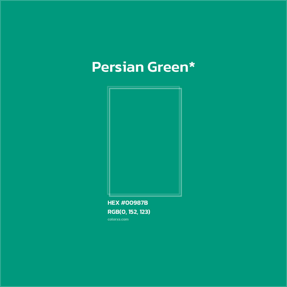 HEX #00987B Color Name, Color Code, Palettes, Similar Paints, Images