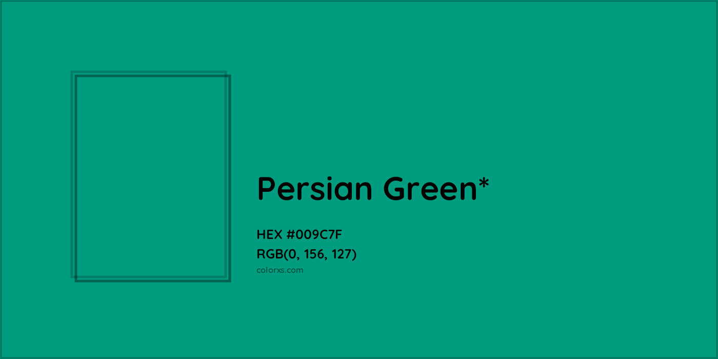 HEX #009C7F Color Name, Color Code, Palettes, Similar Paints, Images