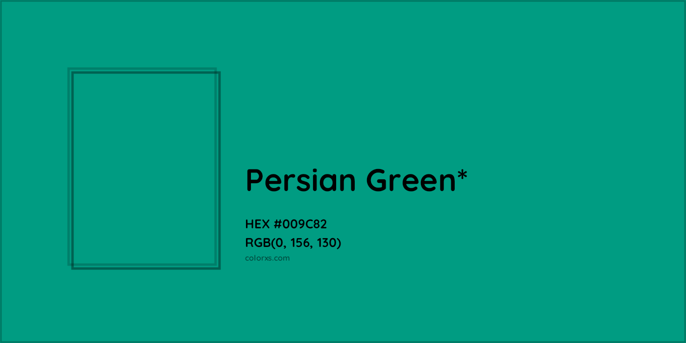 HEX #009C82 Color Name, Color Code, Palettes, Similar Paints, Images