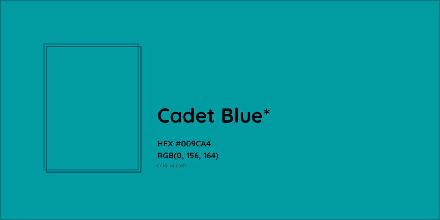 HEX #009CA4 Color Name, Color Code, Palettes, Similar Paints, Images