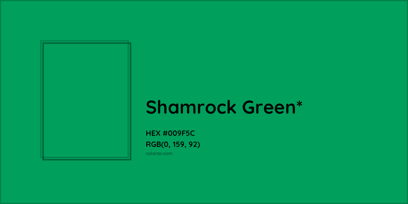 HEX #009F5C Color Name, Color Code, Palettes, Similar Paints, Images