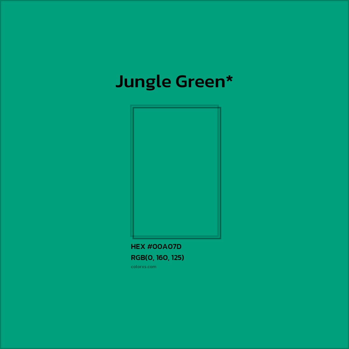 HEX #00A07D Color Name, Color Code, Palettes, Similar Paints, Images