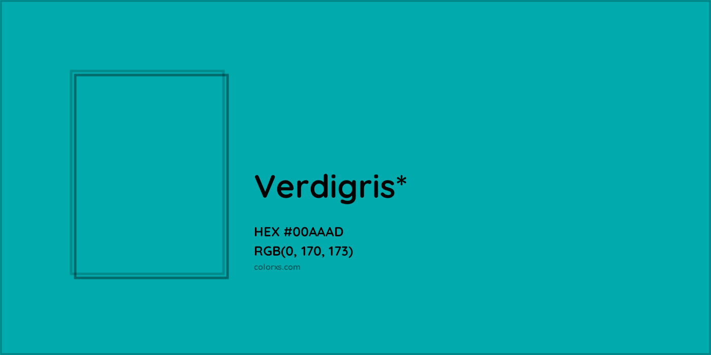 HEX #00AAAD Color Name, Color Code, Palettes, Similar Paints, Images