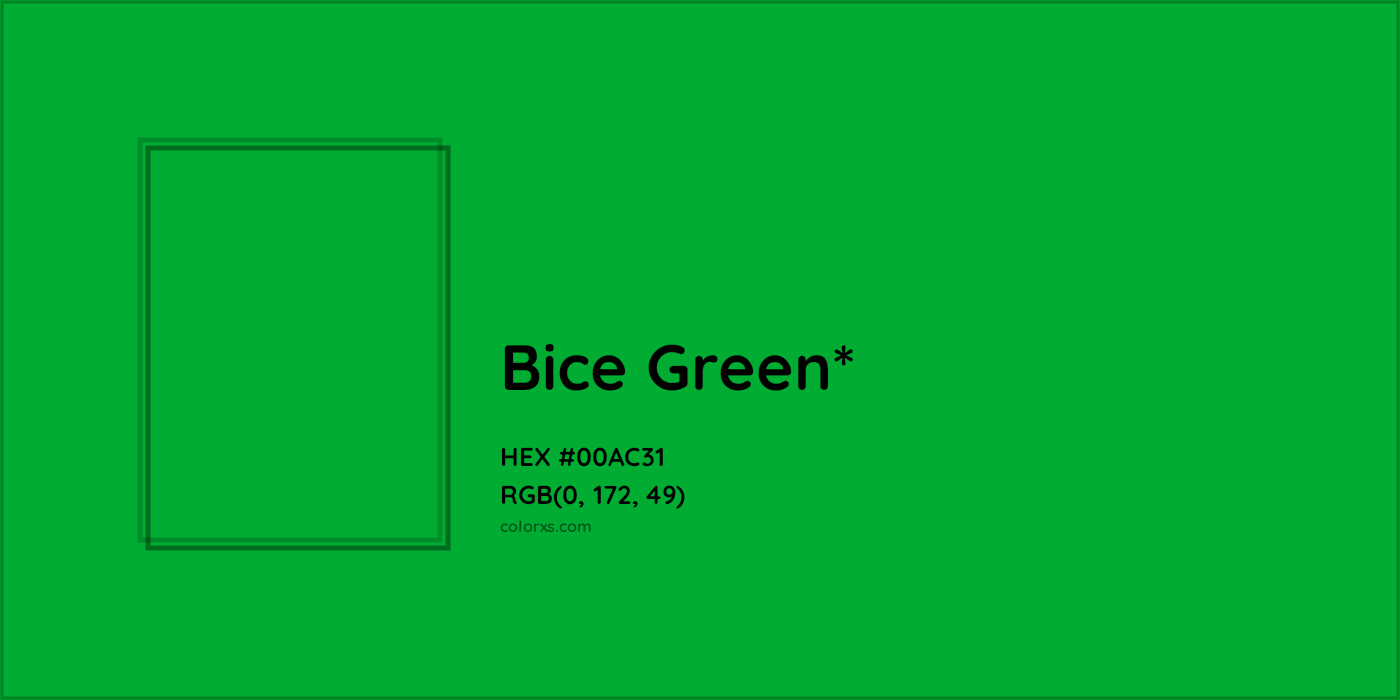HEX #00AC31 Color Name, Color Code, Palettes, Similar Paints, Images