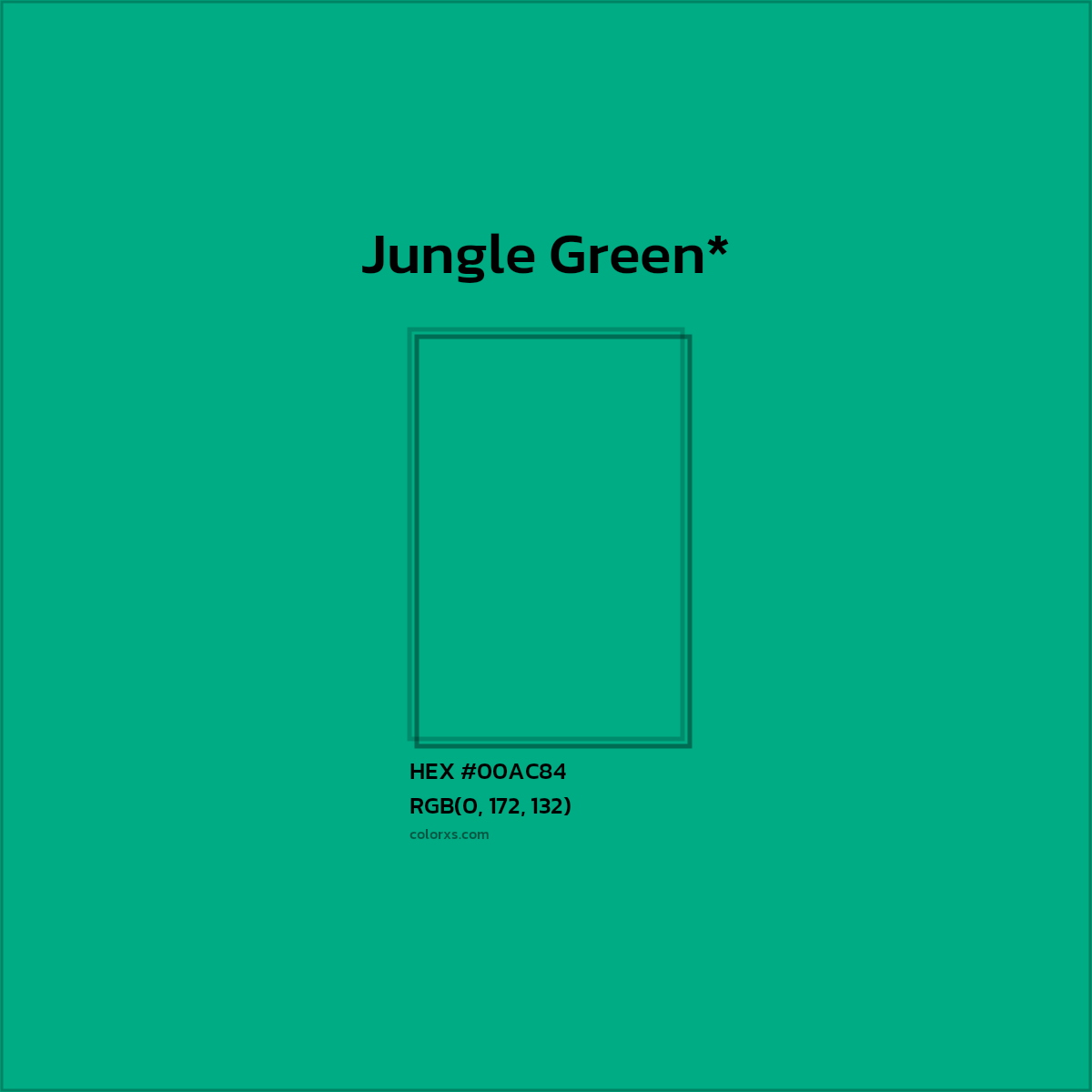 HEX #00AC84 Color Name, Color Code, Palettes, Similar Paints, Images