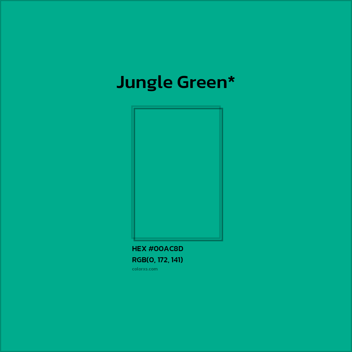 HEX #00AC8D Color Name, Color Code, Palettes, Similar Paints, Images