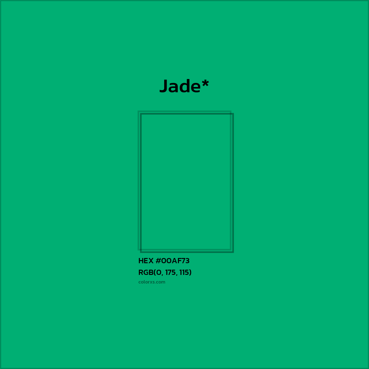 HEX #00AF73 Color Name, Color Code, Palettes, Similar Paints, Images