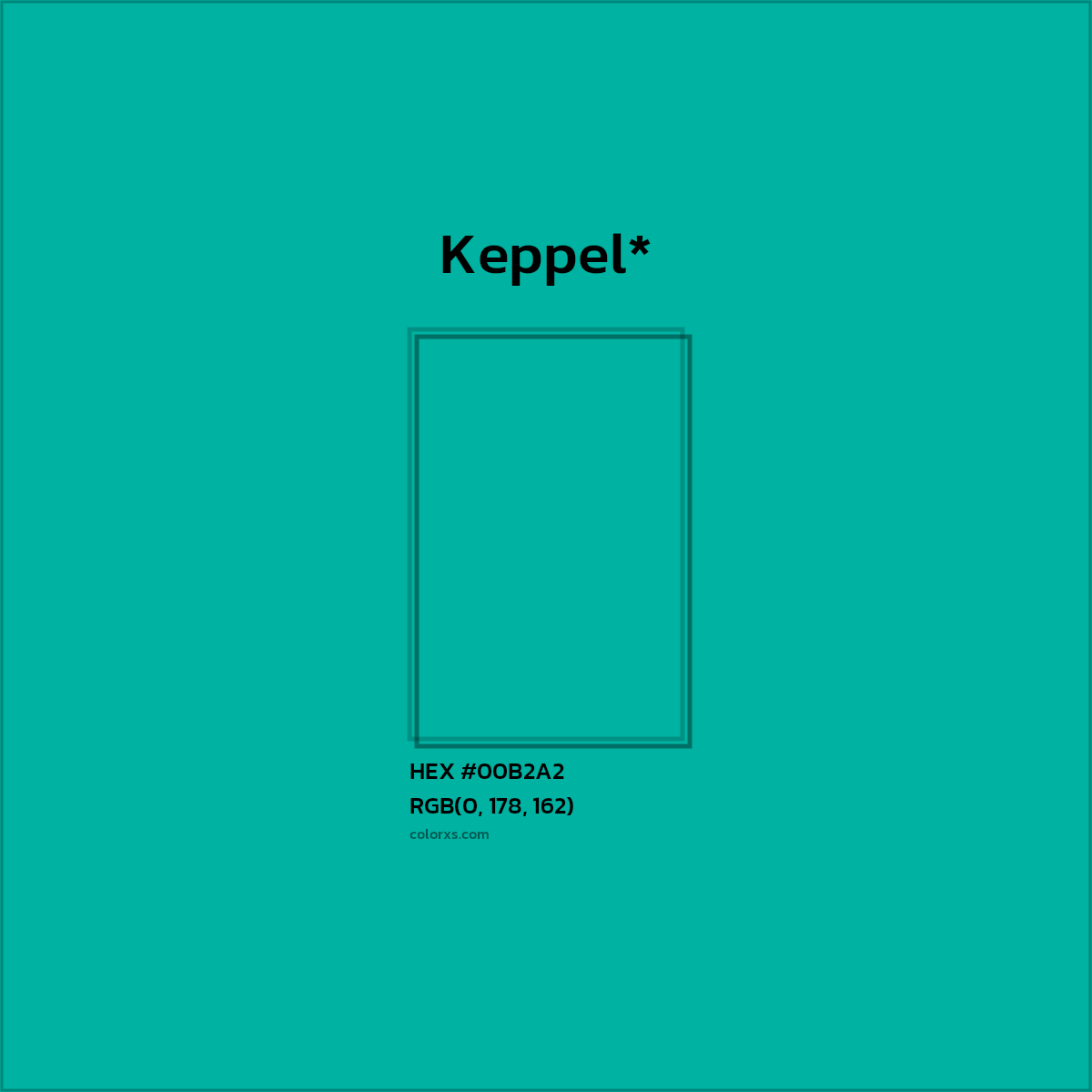 HEX #00B2A2 Color Name, Color Code, Palettes, Similar Paints, Images