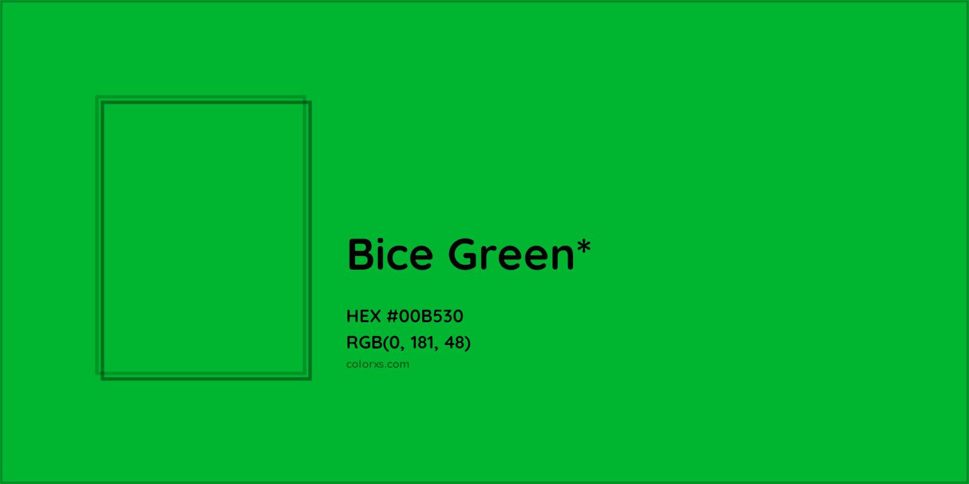 HEX #00B530 Color Name, Color Code, Palettes, Similar Paints, Images