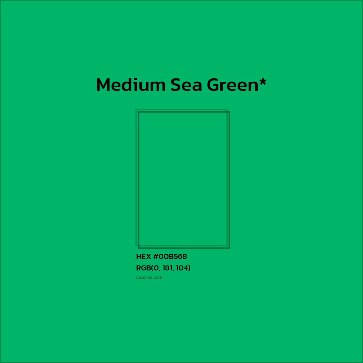 HEX #00B568 Color Name, Color Code, Palettes, Similar Paints, Images