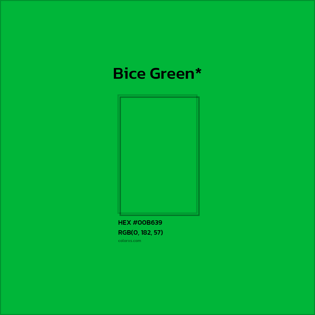 HEX #00B639 Color Name, Color Code, Palettes, Similar Paints, Images
