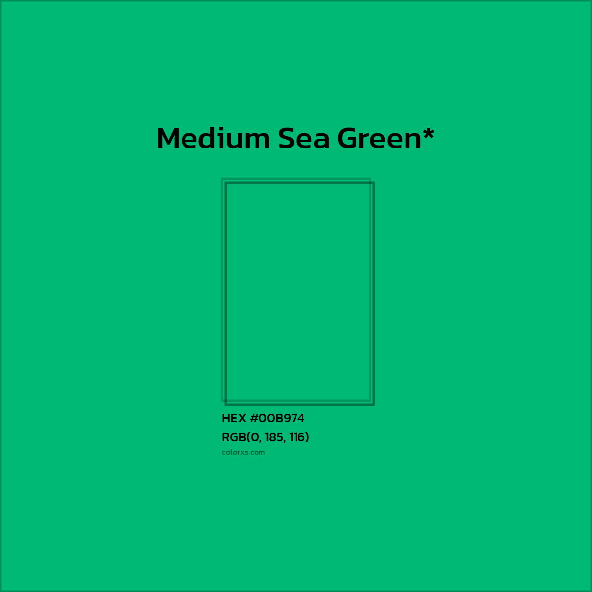 HEX #00B974 Color Name, Color Code, Palettes, Similar Paints, Images