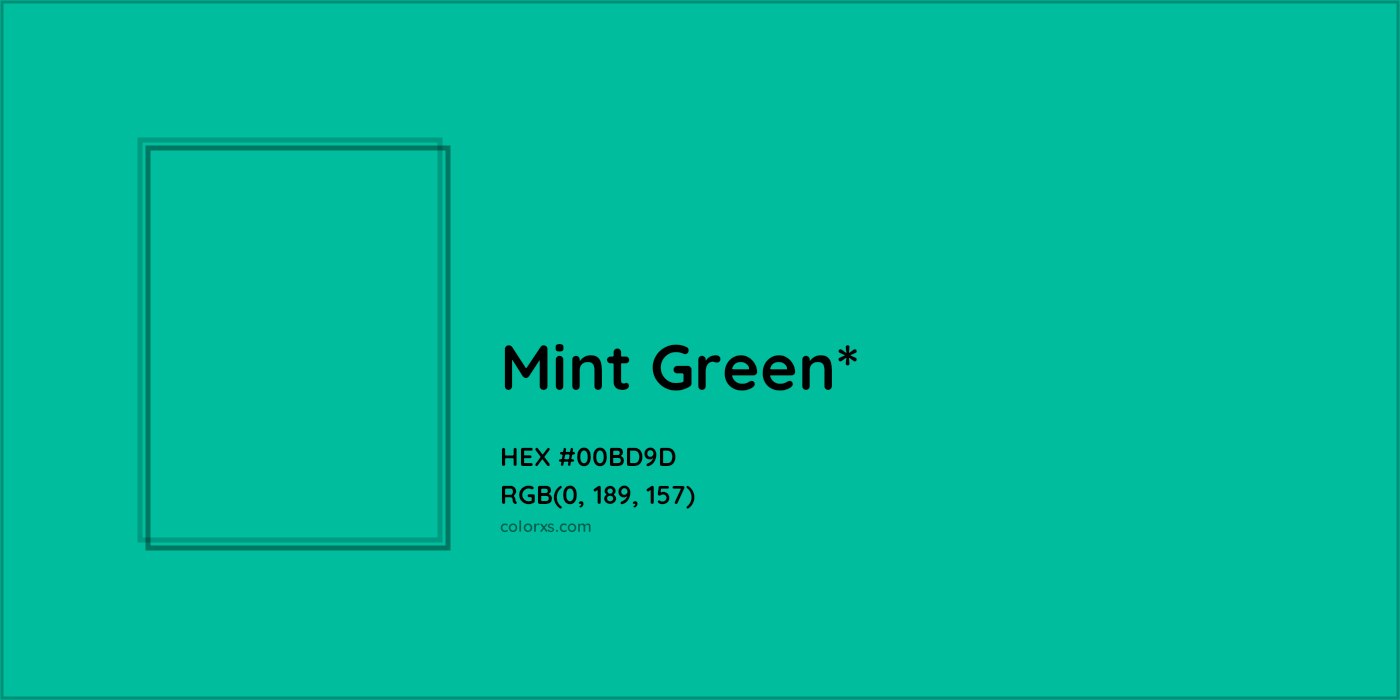 HEX #00BD9D Color Name, Color Code, Palettes, Similar Paints, Images