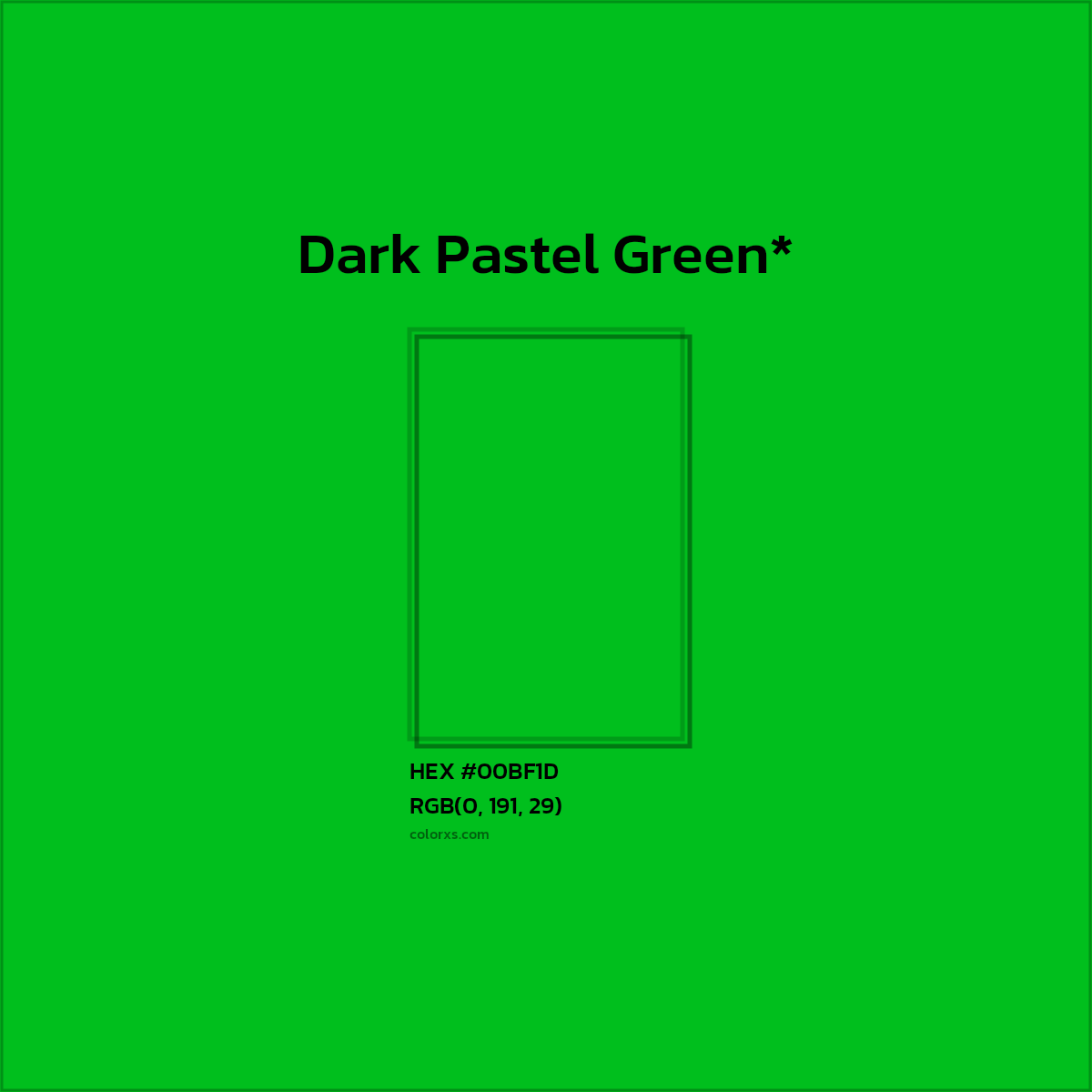 HEX #00BF1D Color Name, Color Code, Palettes, Similar Paints, Images