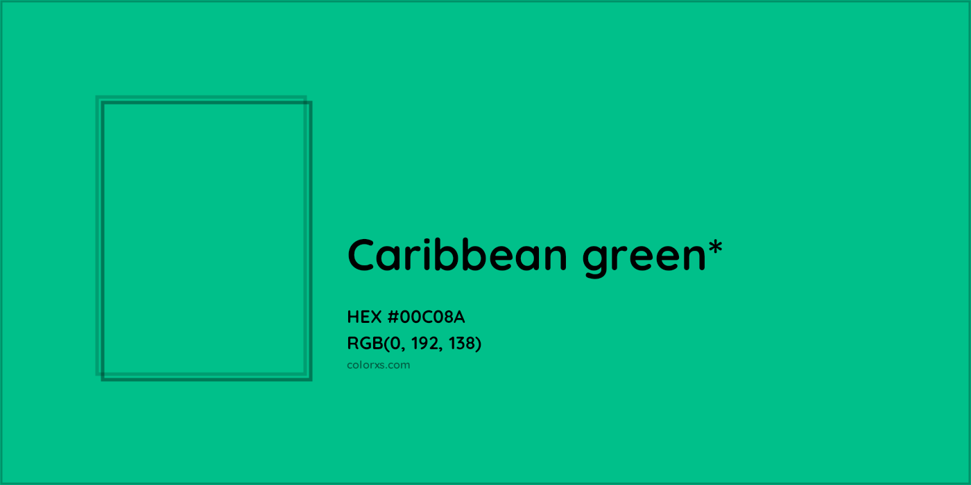 HEX #00C08A Color Name, Color Code, Palettes, Similar Paints, Images