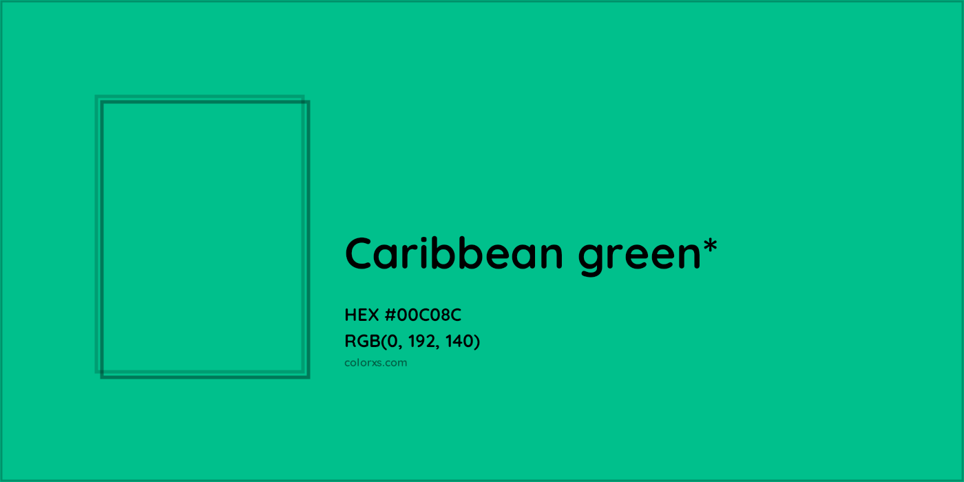 HEX #00C08C Color Name, Color Code, Palettes, Similar Paints, Images