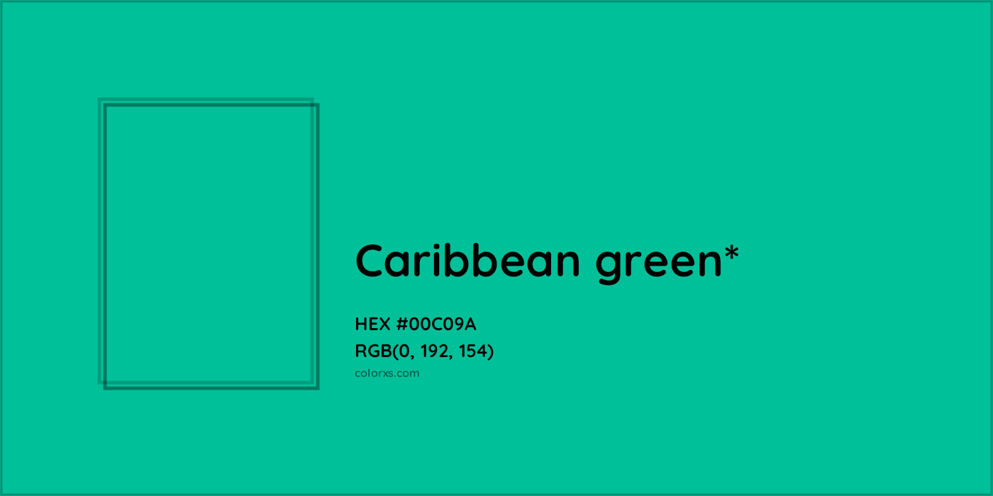 HEX #00C09A Color Name, Color Code, Palettes, Similar Paints, Images