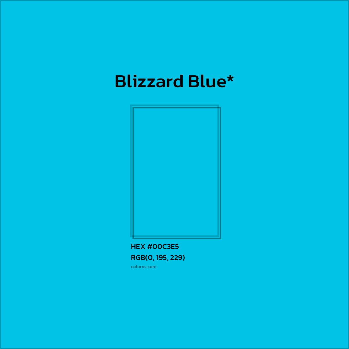 HEX #00C3E5 Color Name, Color Code, Palettes, Similar Paints, Images