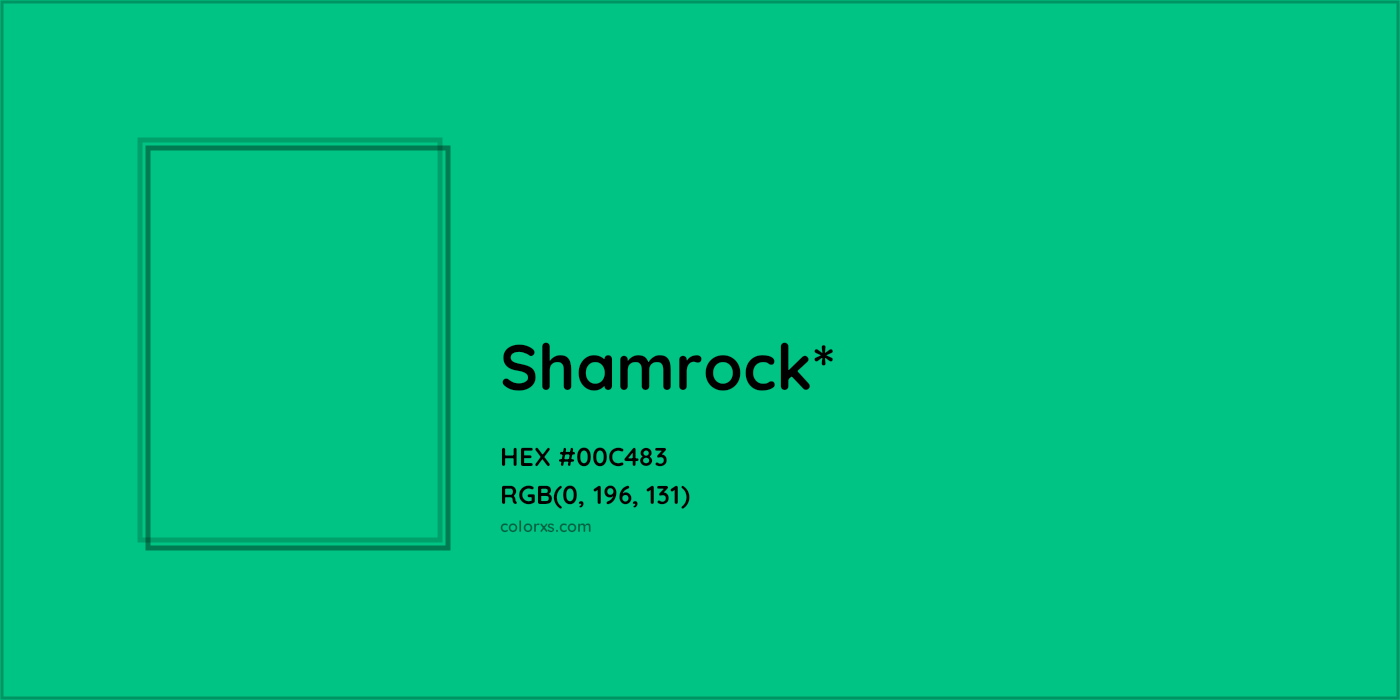 HEX #00C483 Color Name, Color Code, Palettes, Similar Paints, Images