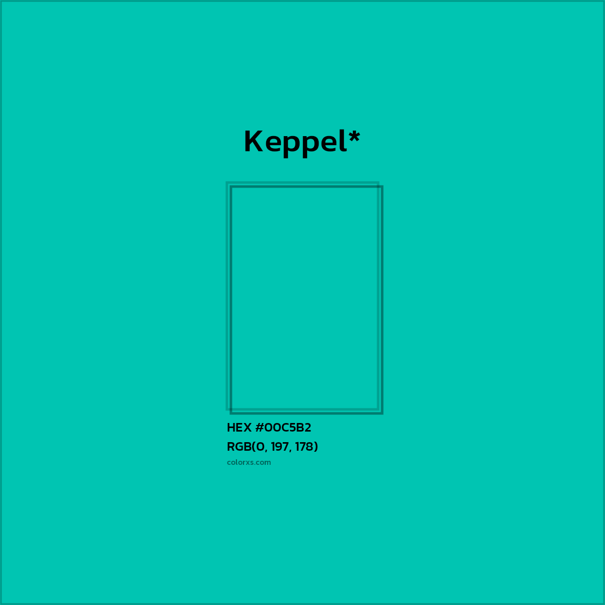 HEX #00C5B2 Color Name, Color Code, Palettes, Similar Paints, Images