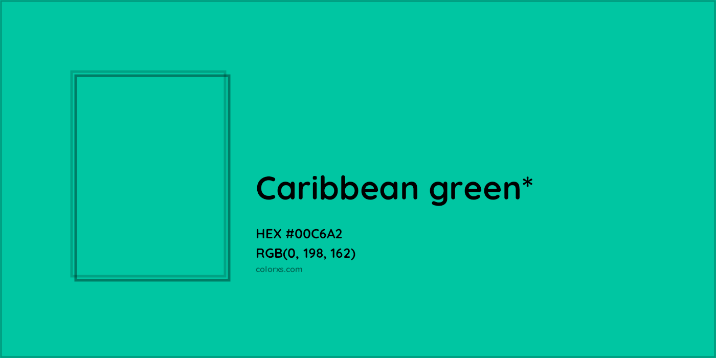 HEX #00C6A2 Color Name, Color Code, Palettes, Similar Paints, Images