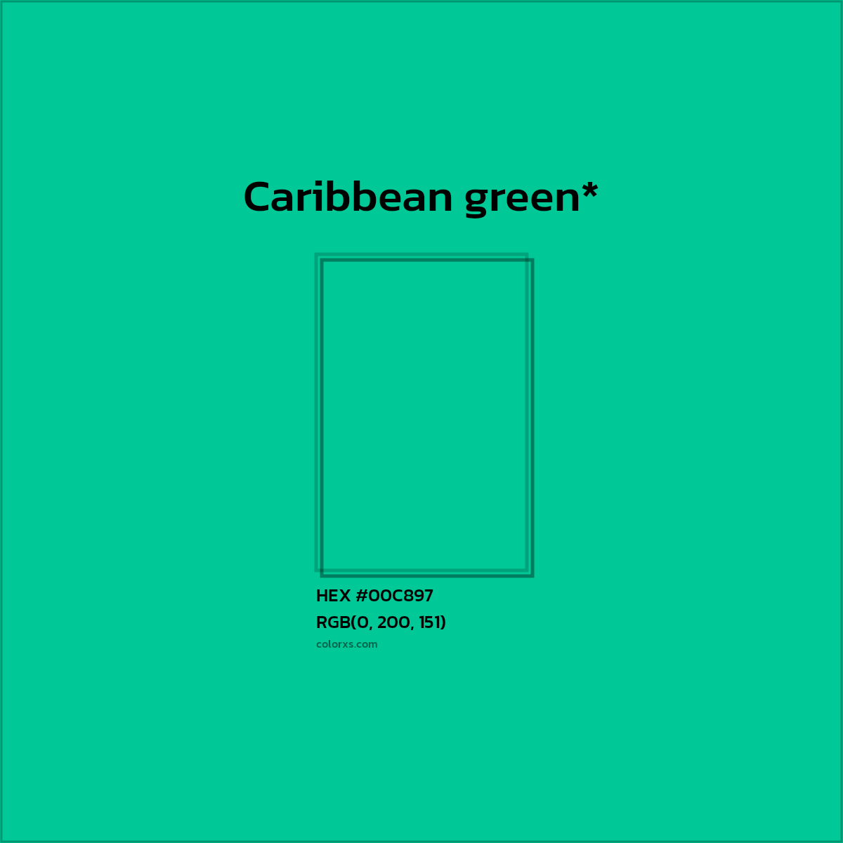 HEX #00C897 Color Name, Color Code, Palettes, Similar Paints, Images
