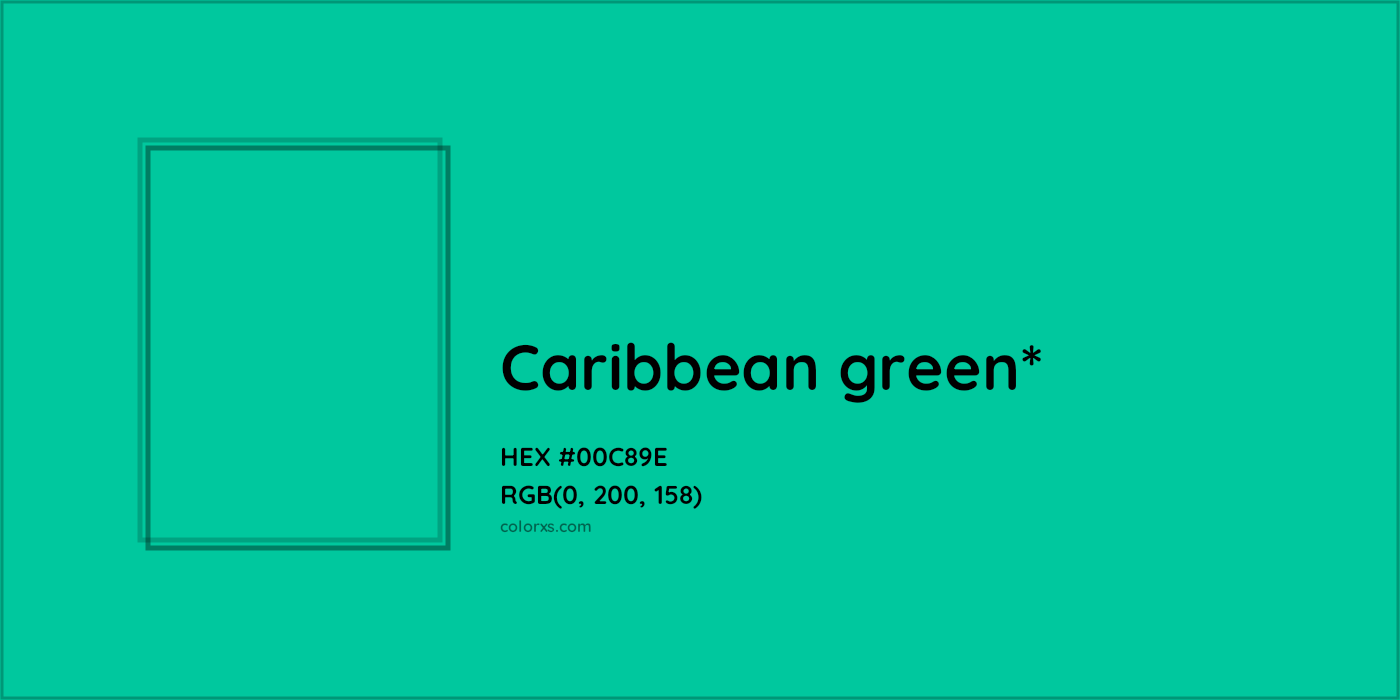 HEX #00C89E Color Name, Color Code, Palettes, Similar Paints, Images